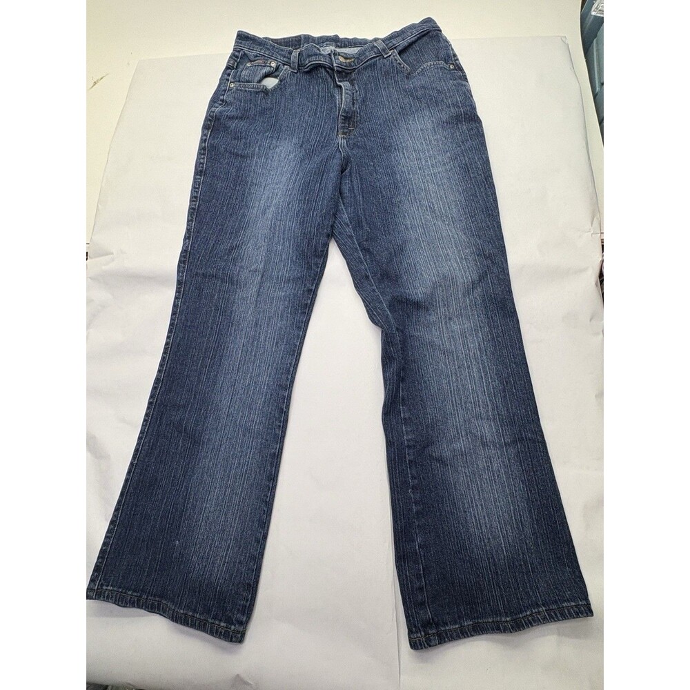 Riders Jeans Women’s 16M Dark Wash Bootcut Denim Pants